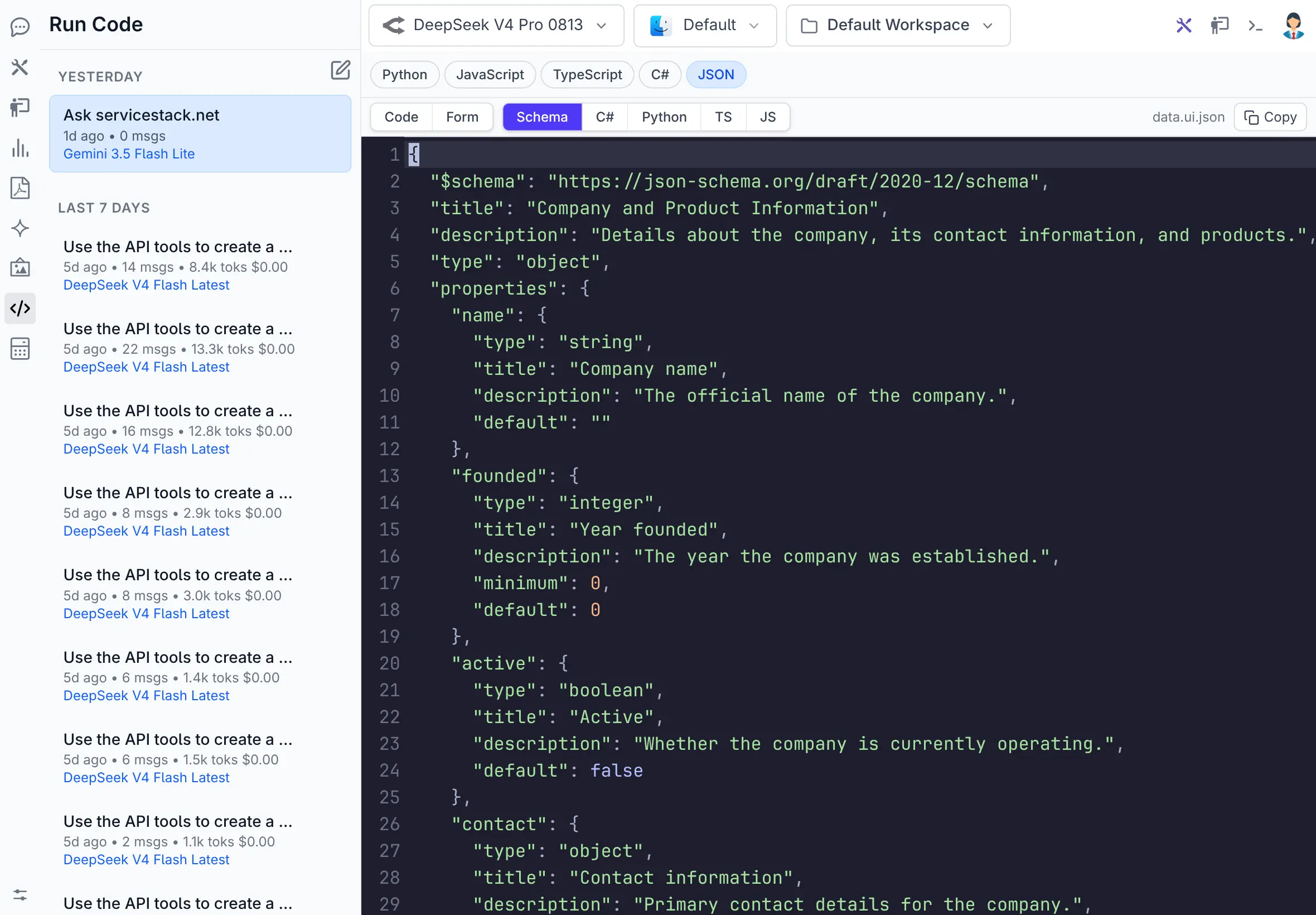 JSON Schema