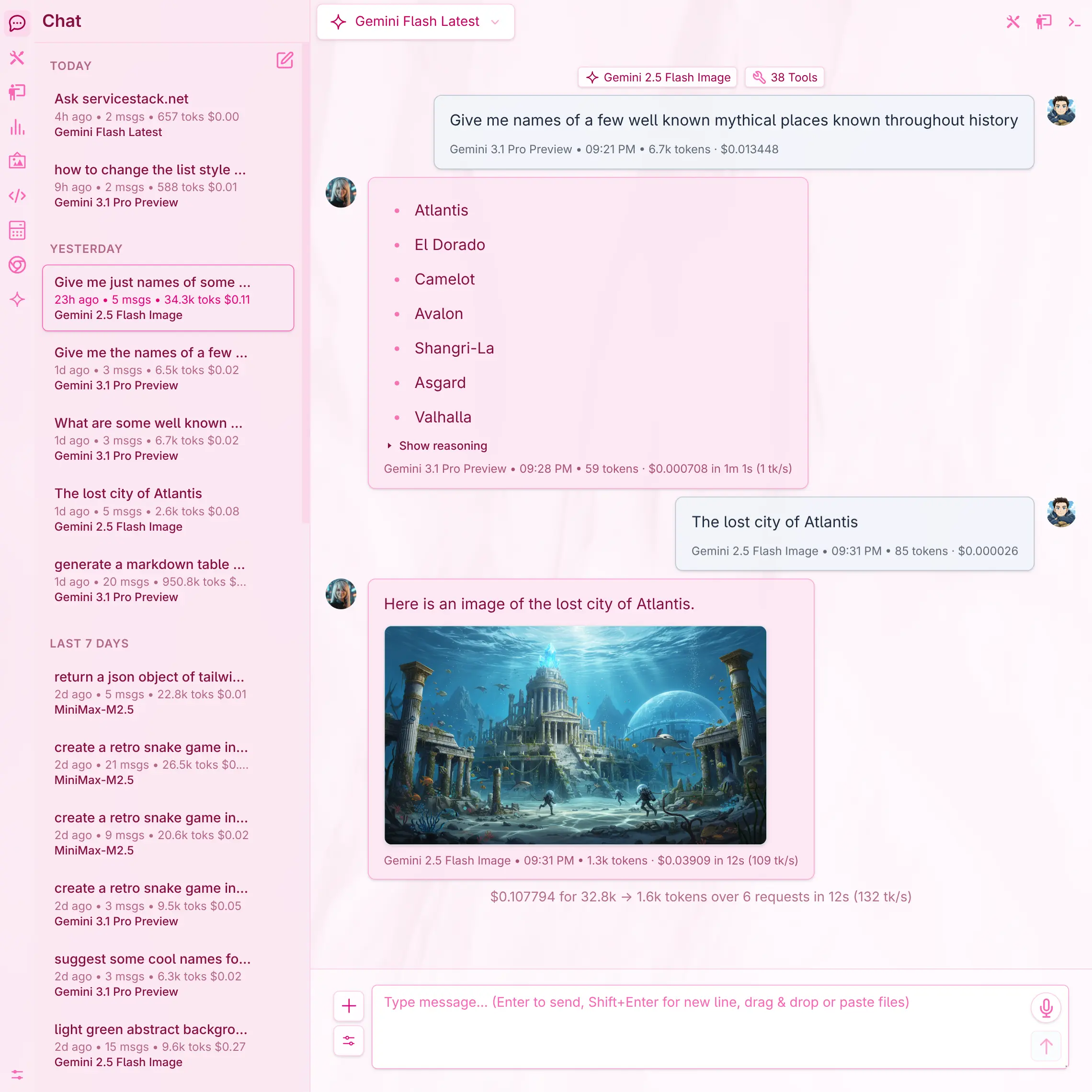 Soft Pink theme